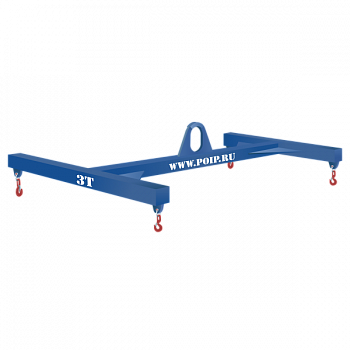 Траверса ТНЦ пространственная Н-образная с подъемом за центр