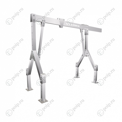 Супер легкий козловой кран алюминиевый переставной ЛККАп