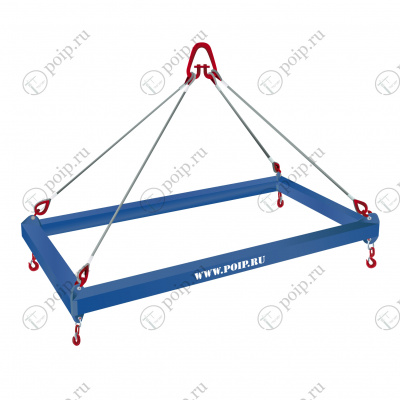 Траверса-спредер ТСК с подъемом за края